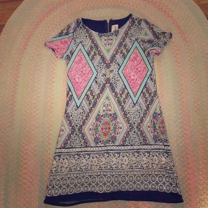 Multicolored dress size 12